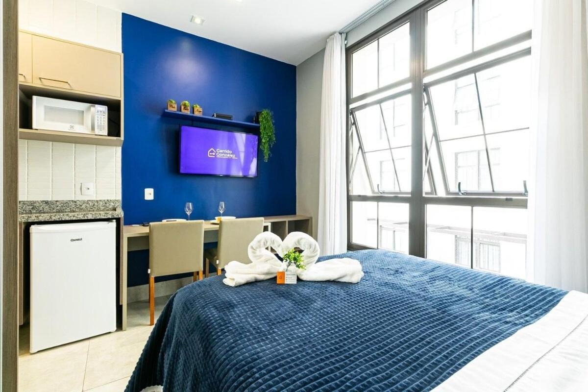 圣保罗Novo E Rustico Studio No Centro-Sp/Metro Luz公寓 外观 照片